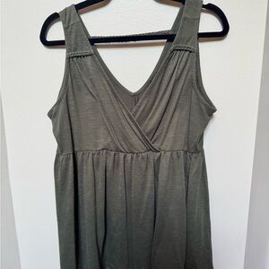 Torrid Olive Green Tank Top